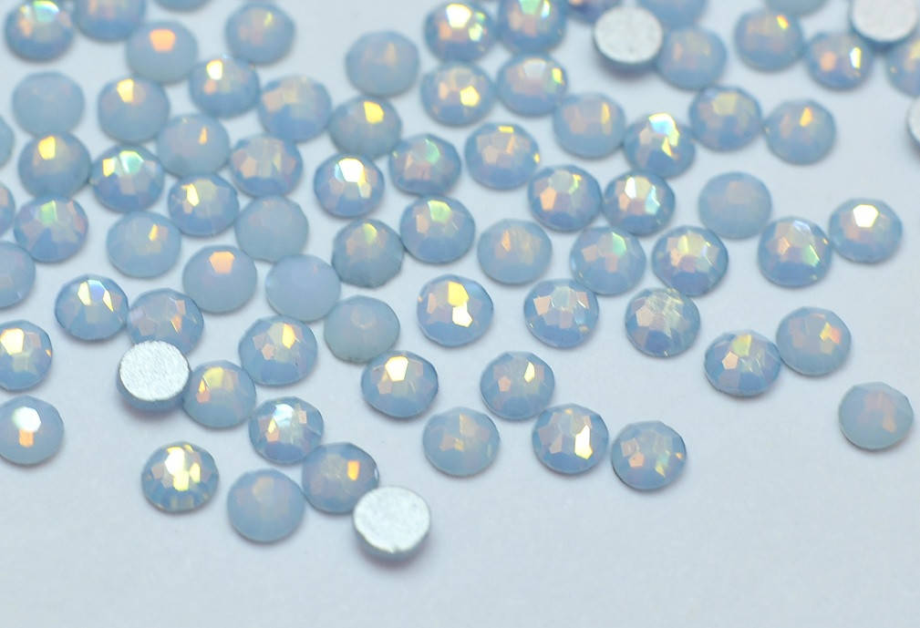

Стразы Blue Opal хрустальные для дизайна ногтей для маникюра декор