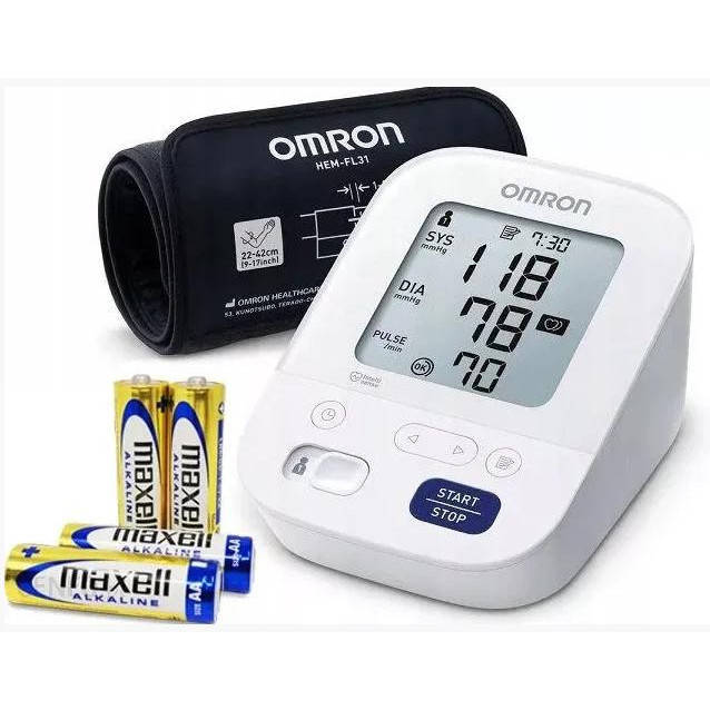 

Тонометр Omron M3 Comfort (HEM-7155-E) з адаптером