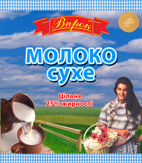 

Молоко сухое 25% 150 г ТМ "Впрок"