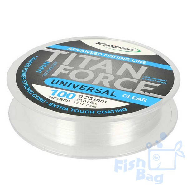 

Леска Kalipso Titan Force Universal CL 150м 0.16мм