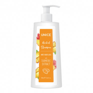 

Восстанавливающий шампунь Unice с куркумой, 700 мл Юнайс Турция