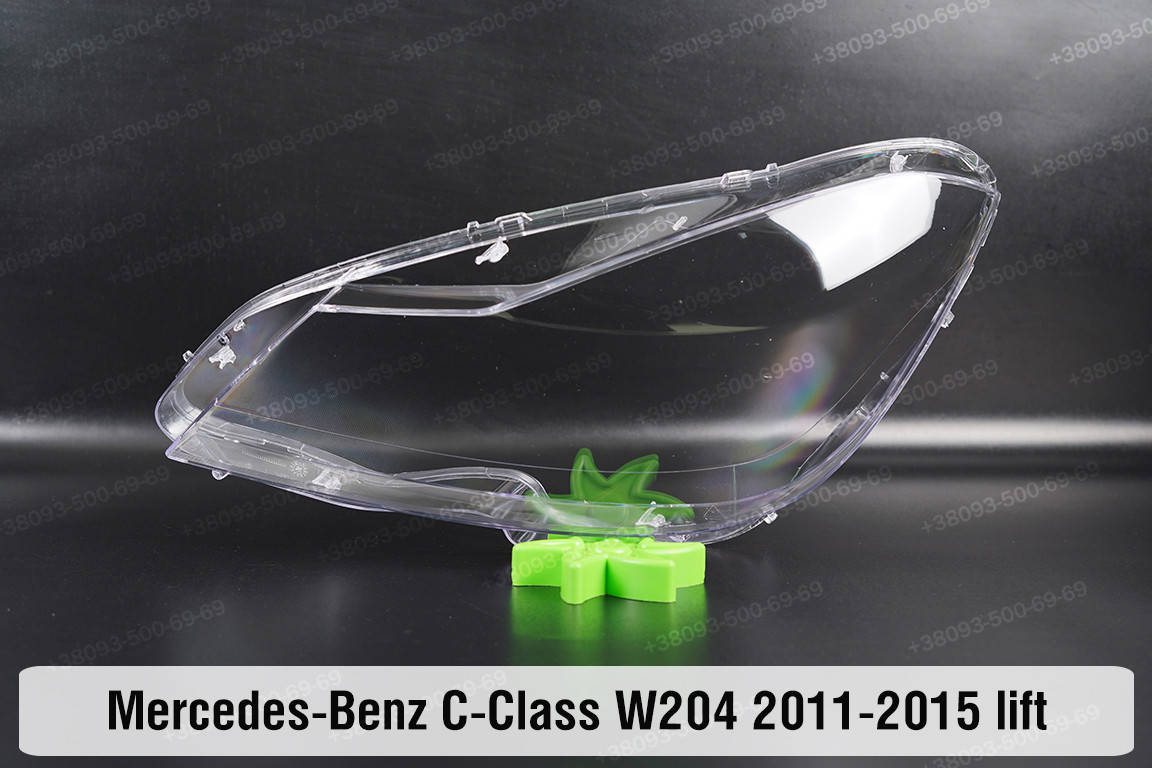 

Стекло фары Mercedes-Benz C-Class W204 (2011-2014) рестайлинг левое