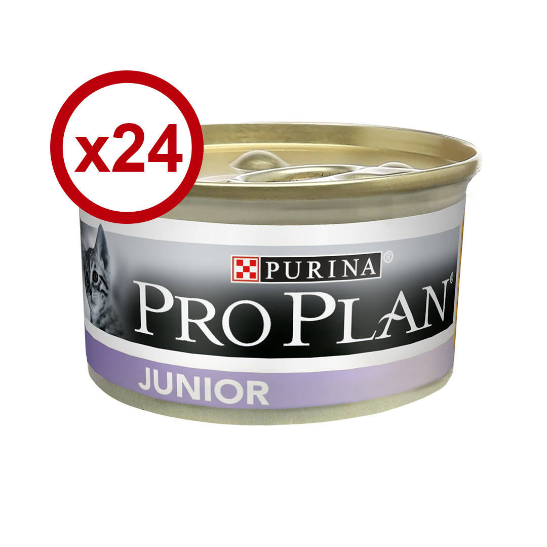 

ProPlan Junior консервы для котят с курицей 85г*24шт