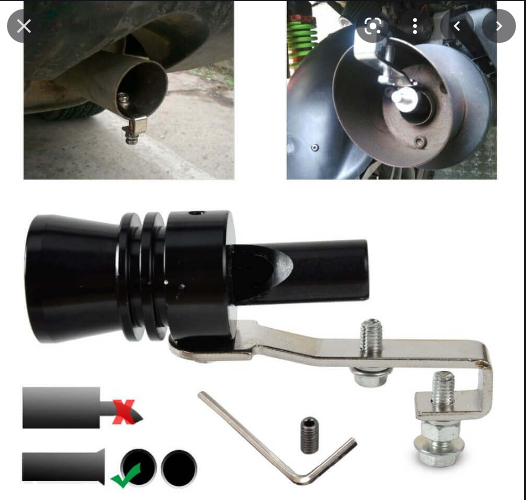 

Свисток на глушитель TURBO SOUND for car, Жмите