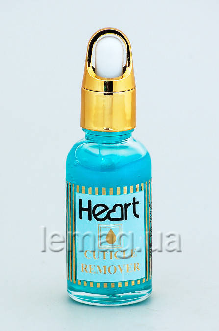

HEART Cuticle Remover Гель кислотный для удаления кутикулы - Синий, 15 мл