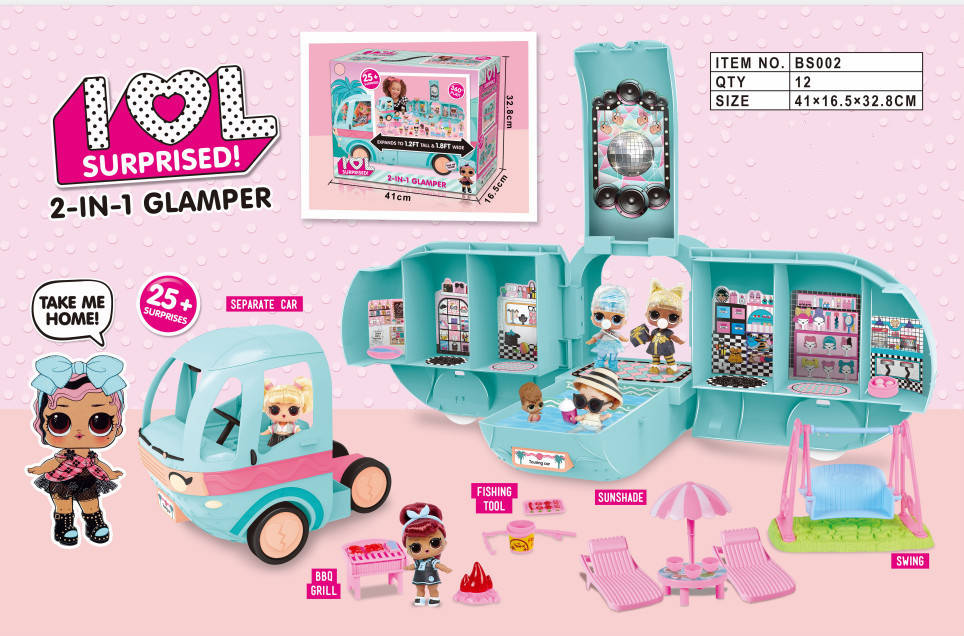 

Игровой набор Лол L.O.L. Гламурный Кемпер Glamper BS002 25+ сюрпризов