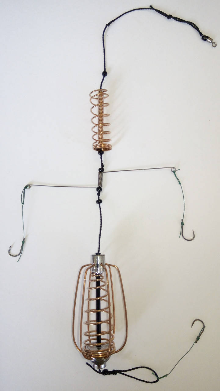 

Арбуз Двойка 20-60 грамм двойной отвод рыболовный проф-монтаж оснастка грамм 50, Оранжевый