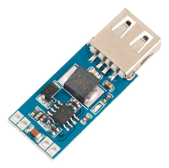 

Понижающий преобразователь USB DC-DC 7.5-28В на 5В 3А