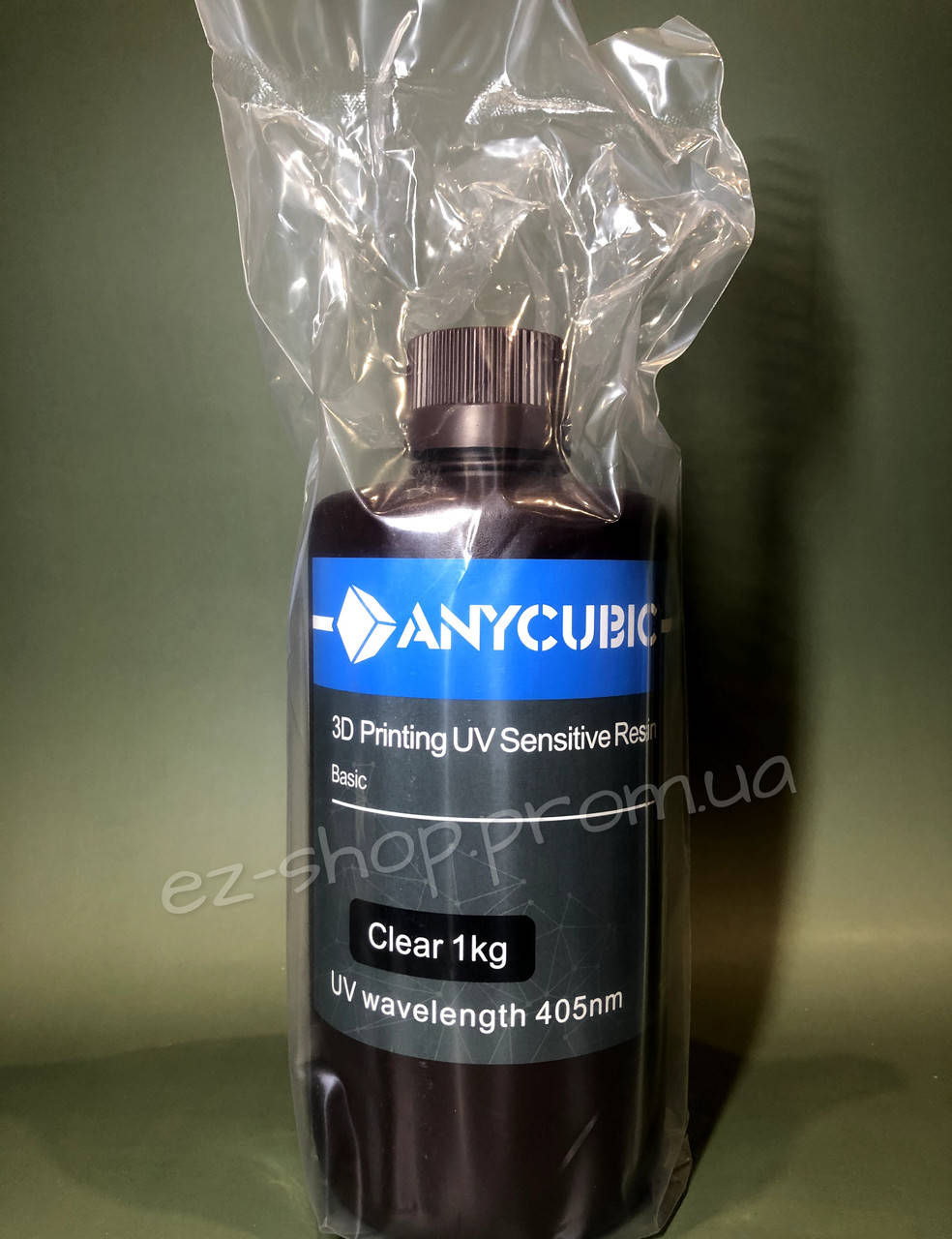 

Фотополимерная смола Anycubic 405nm UV resin 1 литр Clear Чистый Прозрачный