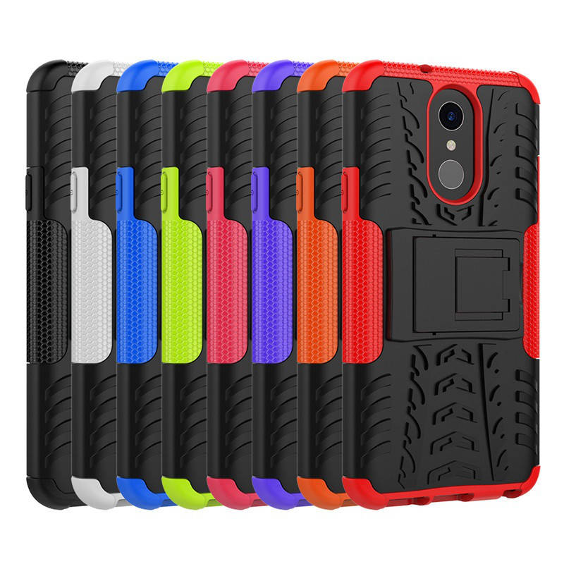

PC + TPU чехол Armor для LG Q7 (8 цветов), Разные цвета