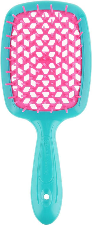 

Расческа Janeke superbrush the original бирюзовый/малиновый