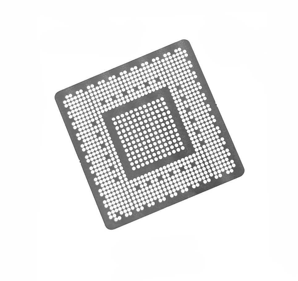 

Трафареты BGA прямого нагрева GP107-400-A1 GP107-300-A1 (0.55 mm) (RTX1050)