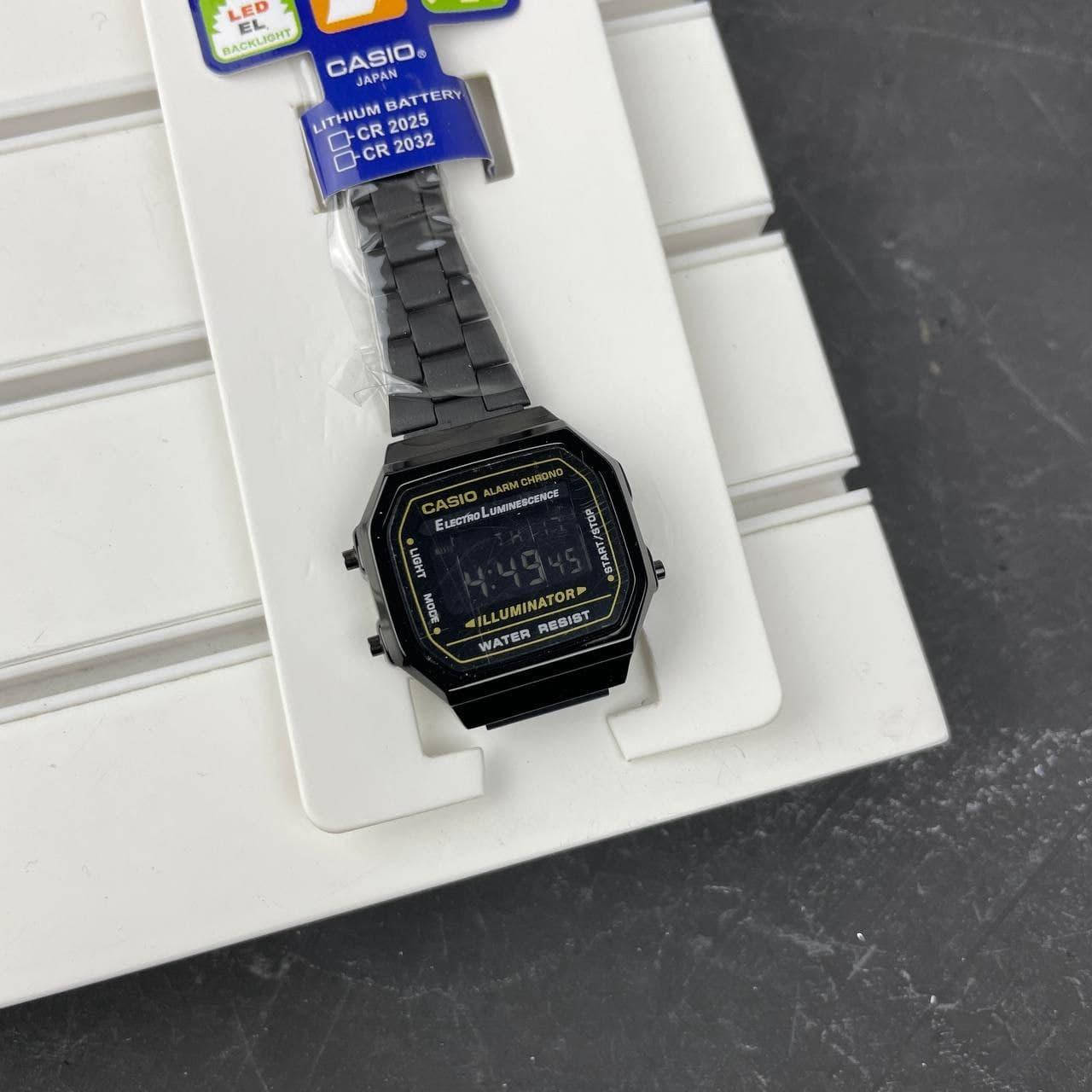 

Часы наручные Casio 168M All Black