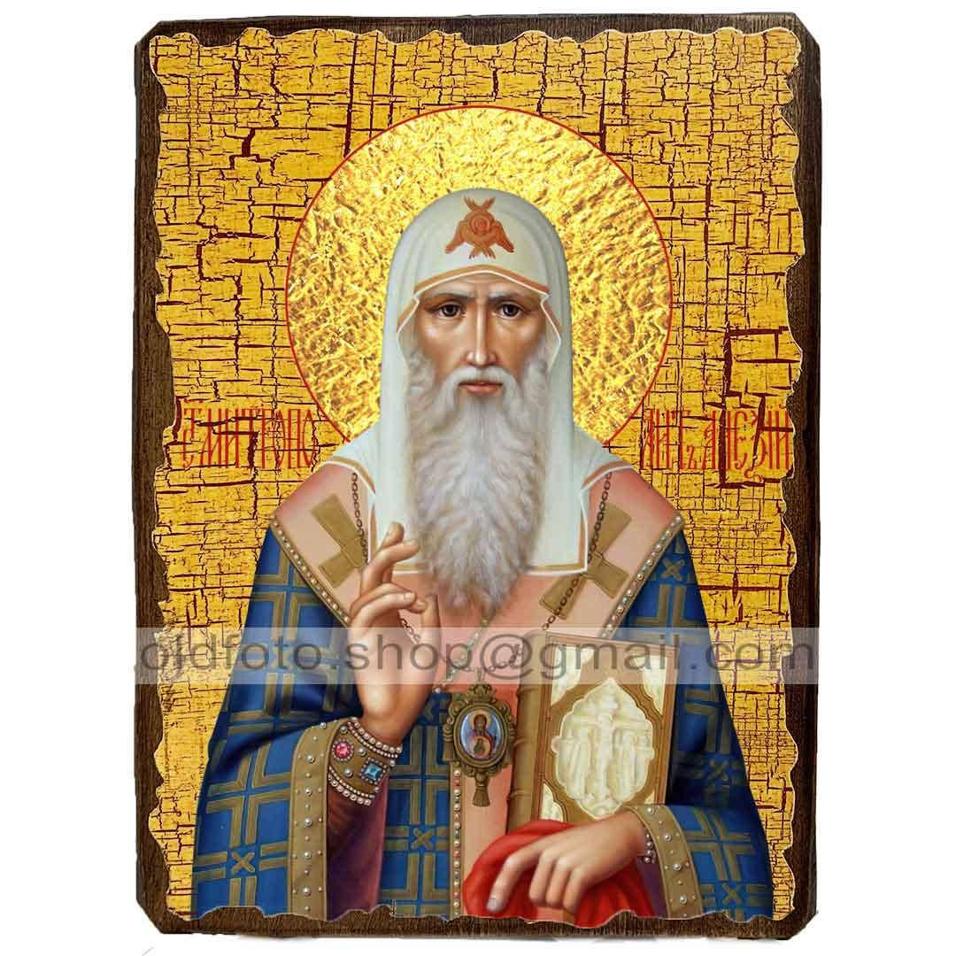 

Икона Алексий, митрополит, Святитель Чудотворец ,икона на дереве 210х280 мм