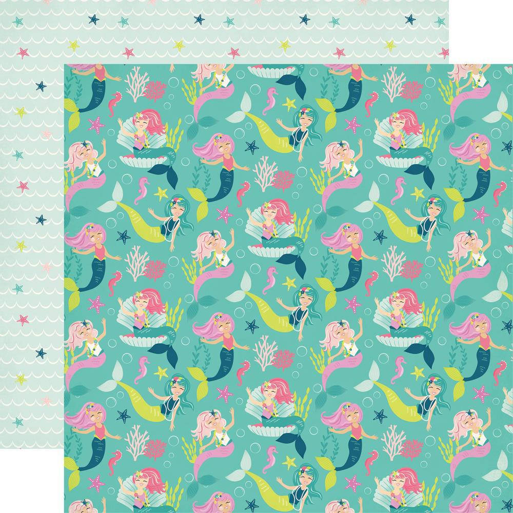 

Папір - Merry Mermaids - Imagine That Girl - Echo Park - 30x30