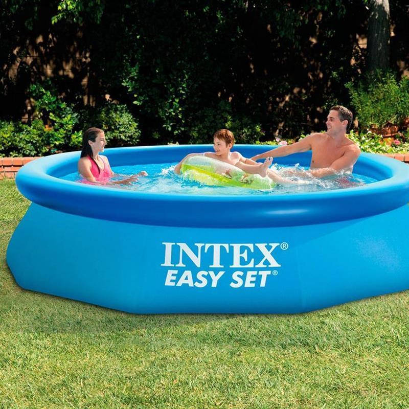 

Надувной бассейн Intex 28122 305x76см + насос, Семейный наливной бассейн intex