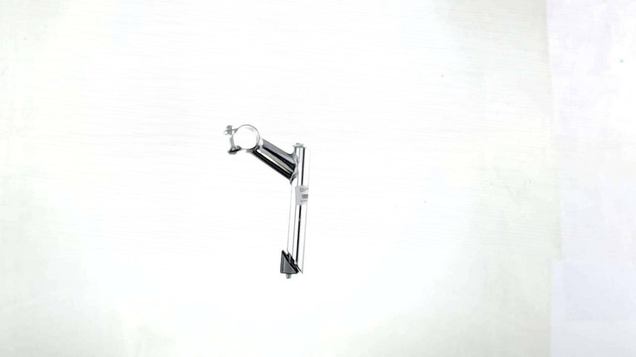 

Вынос руля велосипеда (под рулевую резьбовую) (L-150mm, D-22mm) (хром) YKX (mod A)