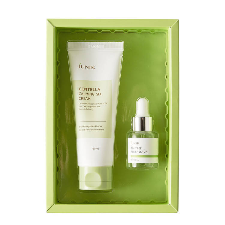 

Успокаивающий набор (крем и мини-сыворотка) IUNIK Centella Edition Skincare Set