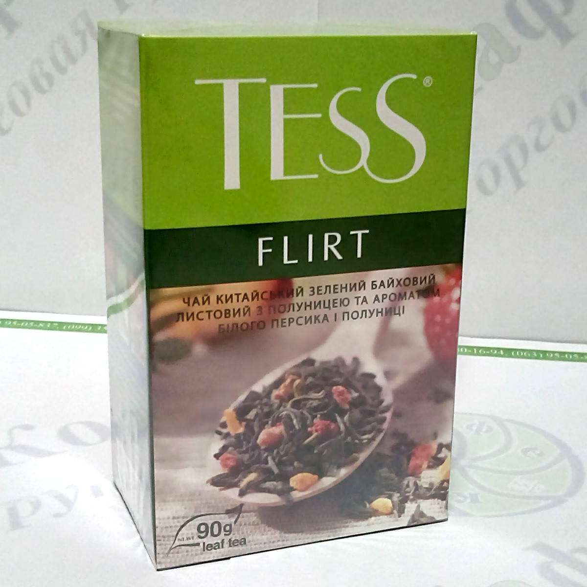 

Чай TESS Flirt Флирт зел. 90г (15)