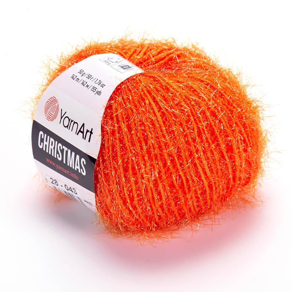 

Yarnart Christmas № 28 оранжевый