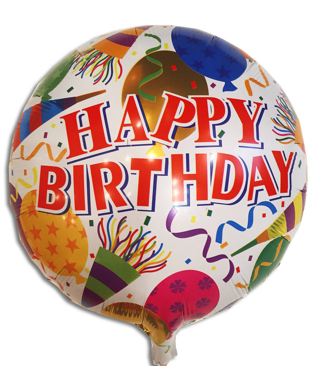 

Фольговані кулі коло "Happy Birthday".Шарики. Диаметр: 18"(45 см).
