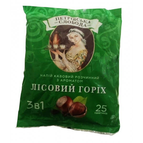 

"Петровская слобода" 3в1 горіх 25 пакетів