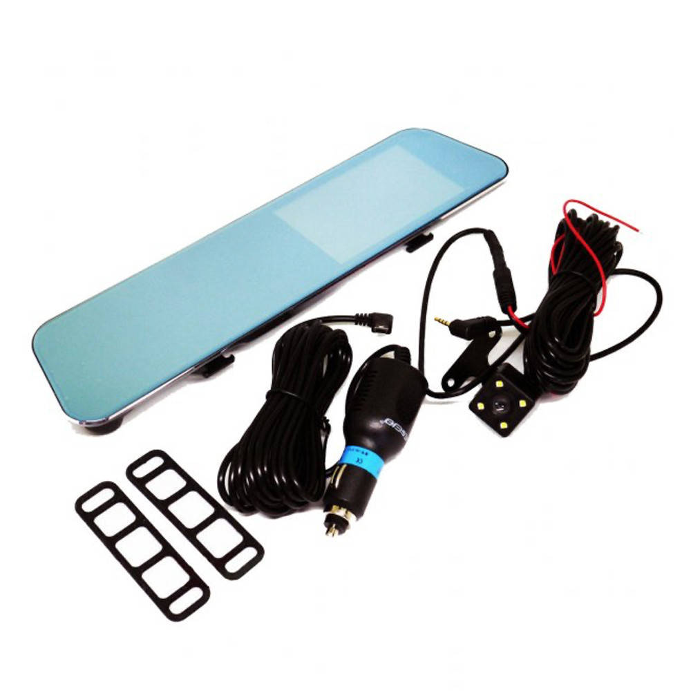 

Автомобильное зеркало видеорегистратор с двумя камерами Dvr A29 touchscreen HD1080