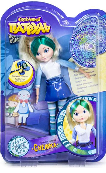 

Кукла шарнирная "Сказочный патруль" Снежка 23см