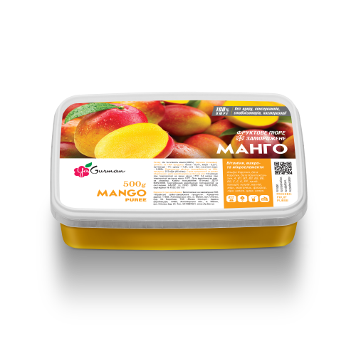 

Манго пюре замороженное YA Gurman 500г