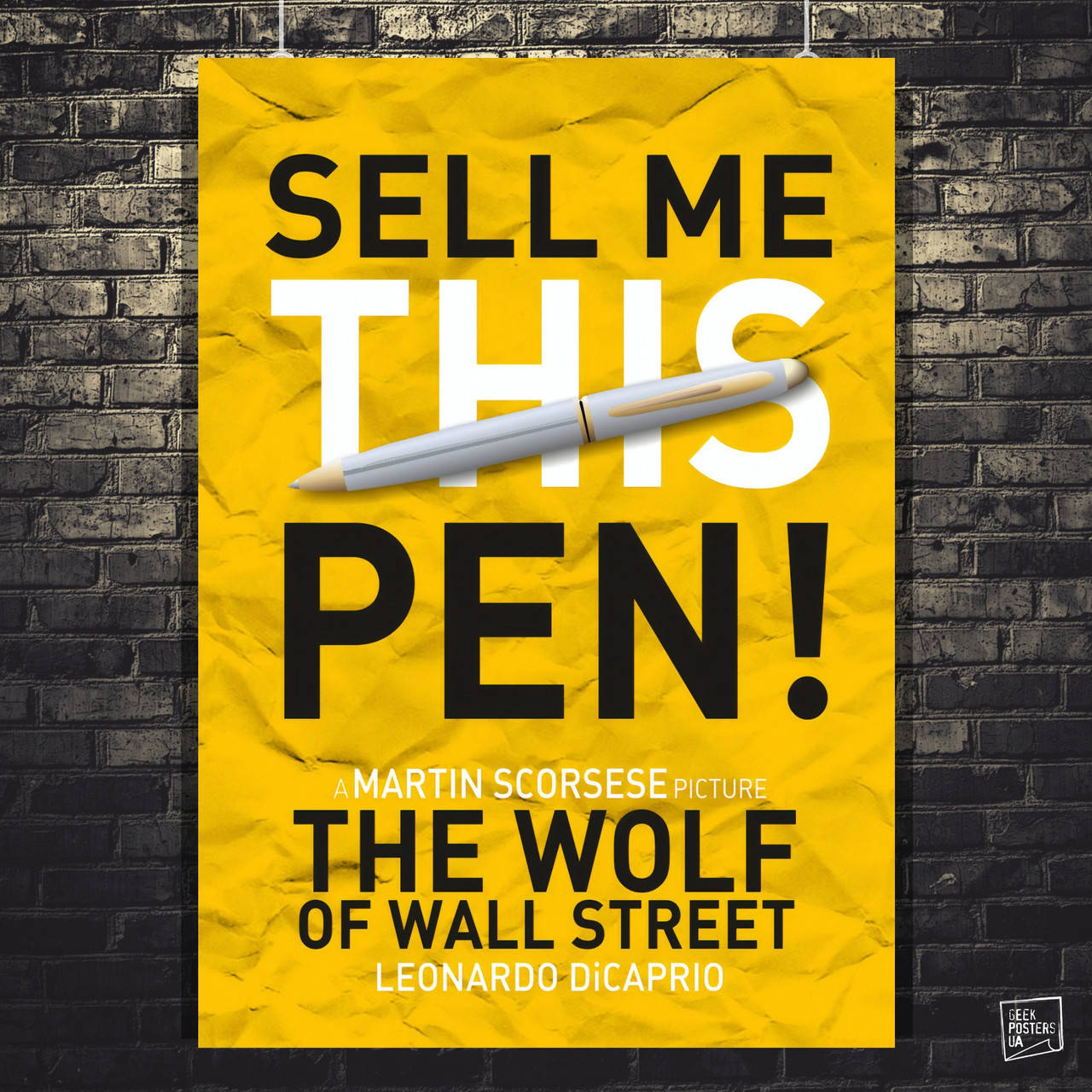 

Постер Волк с Уолл-стрит, The Wolf of Wall Street (2013). Размер 60x43см (A2). Матовая бумага