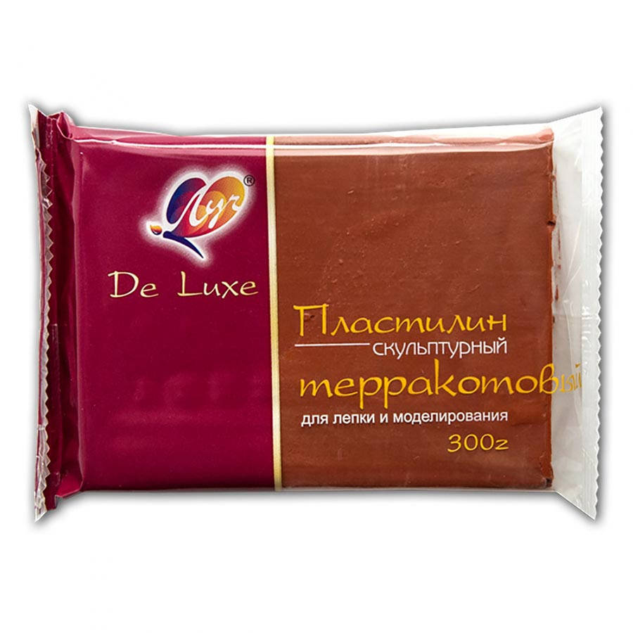 

Пластилин скульптурный Луч 300 г, терракотовый 23С1698-08