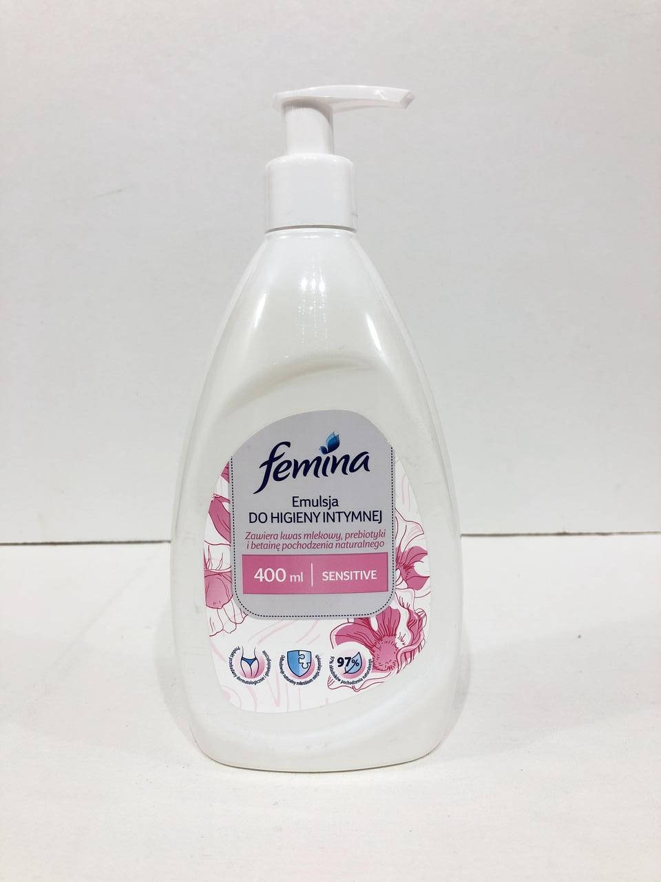 

Гель для інтимноі гігієни Femina Sensitive 400мл