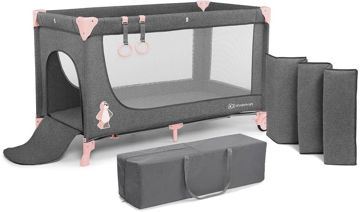 

Манеж - кроватка Kinderkraft Joy Pink