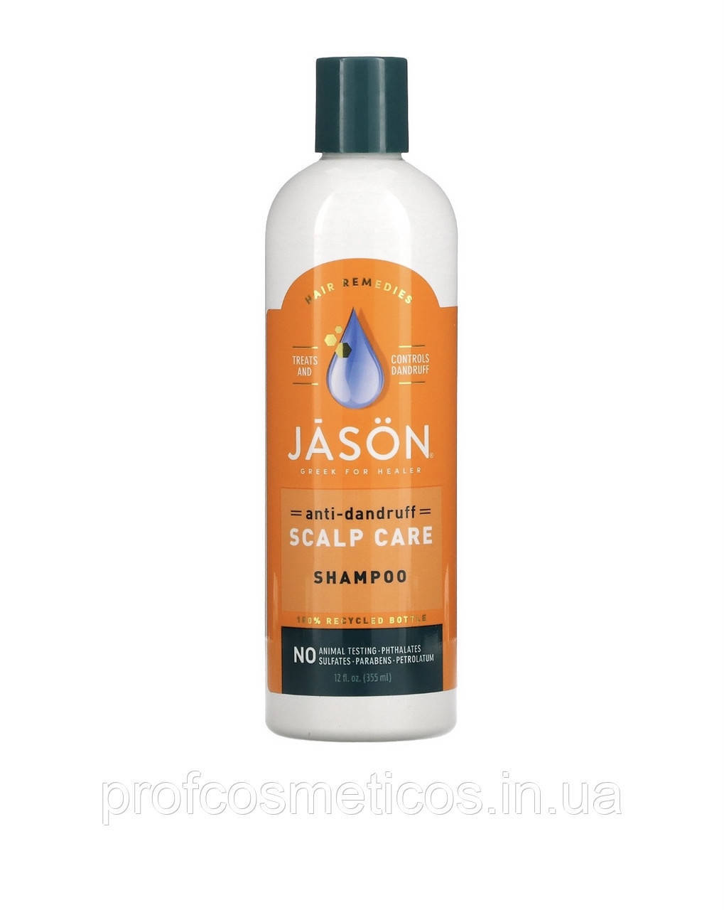 

Лечебно – профилактический шампунь, Jason Natural, Dandruff Relief, 355 мл