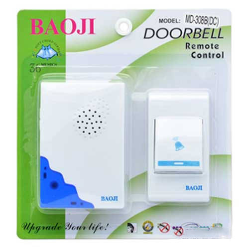 

Звонок BAOJI беспроводной на батарейках ассорти 32 мелодии