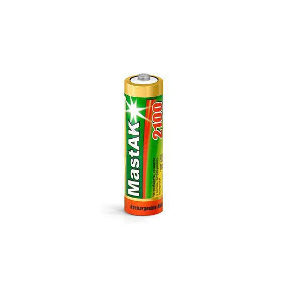 

Аккумулятор MastAK Ni-MH AA/R6 2100mAh