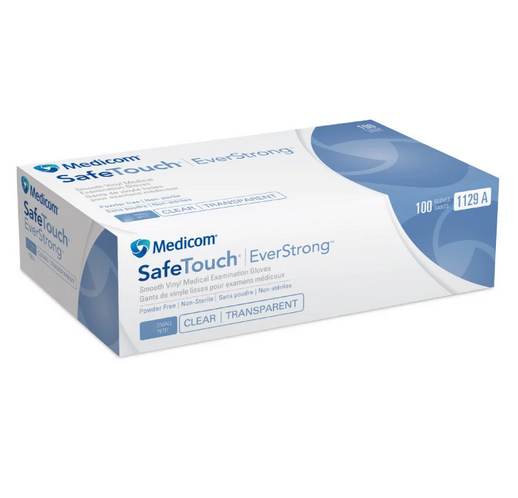 

Перчатки виниловые SAFETOUCH EVERSTRONG MEDICOM 100 шт
