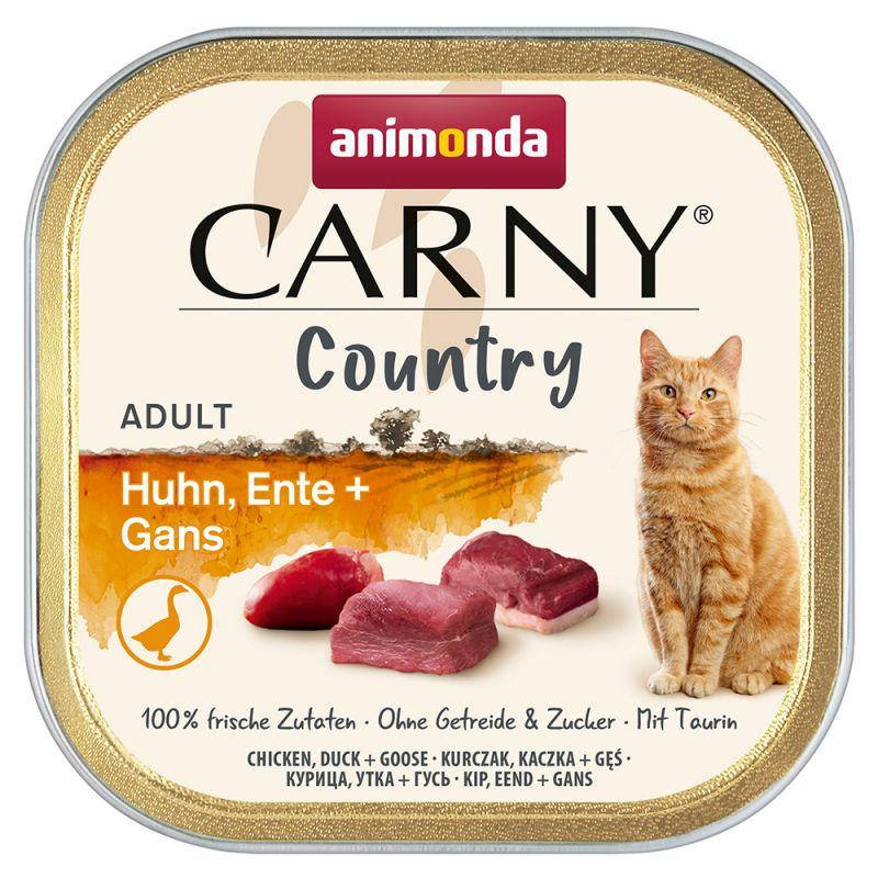 

Animonda Carny Country курица,утка и гусь влажный корм для котов (100г)