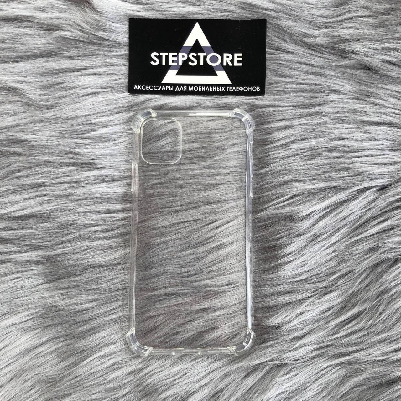 

Чехол прозрачный противоударный для iPhone 11 6.1 с углами толстый Transparent clear