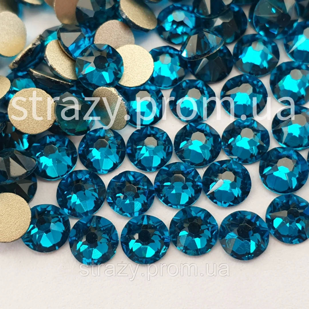 

Стразы ss16 Blue Zircon Xirius 8+8, 100шт. (4.0мм) "Crystal Premium"