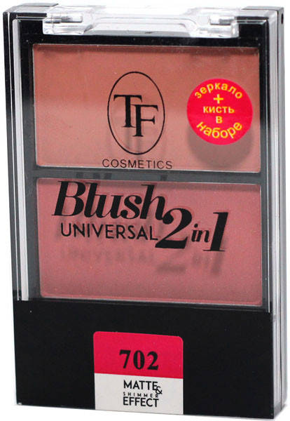 

Румяна TF двухцетные Cosmetics Universal Blush 2in1 тон 702