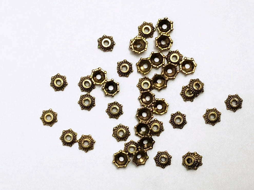 

Колпачок пол античное золото 0,5 см