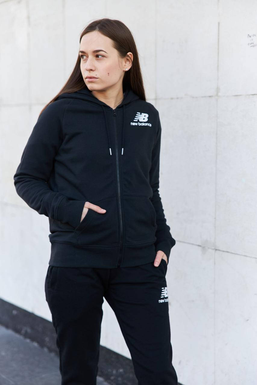

Кофта New Balance Essentials FZ (WJ03530BK)
