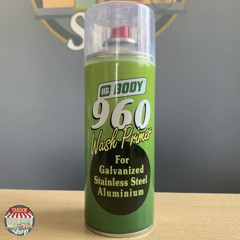 

Грунт кислотный HB BODY 960 Wash Primer, 400 мл Аэрозоль, Желтый