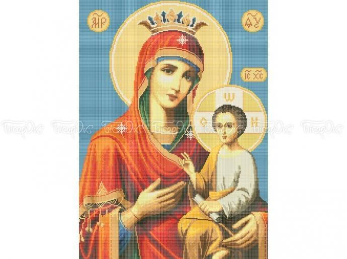 

Схема для вышивки бисером 20-204