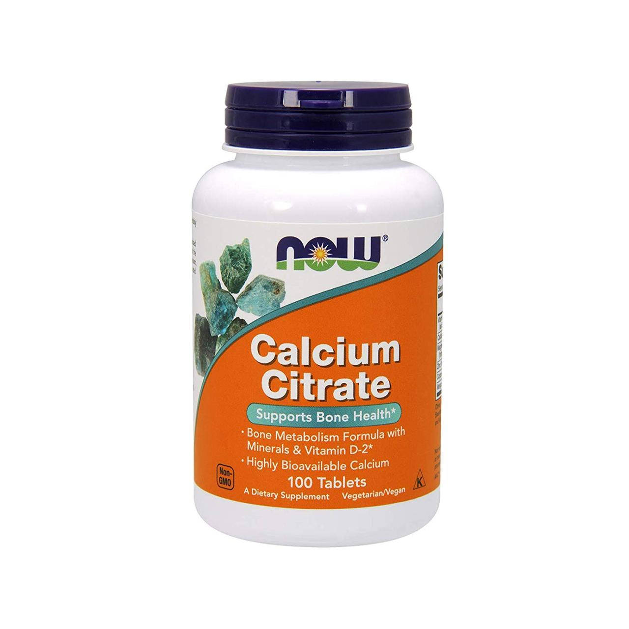 

NOW Foods Calcium Citrate 100 tabs
