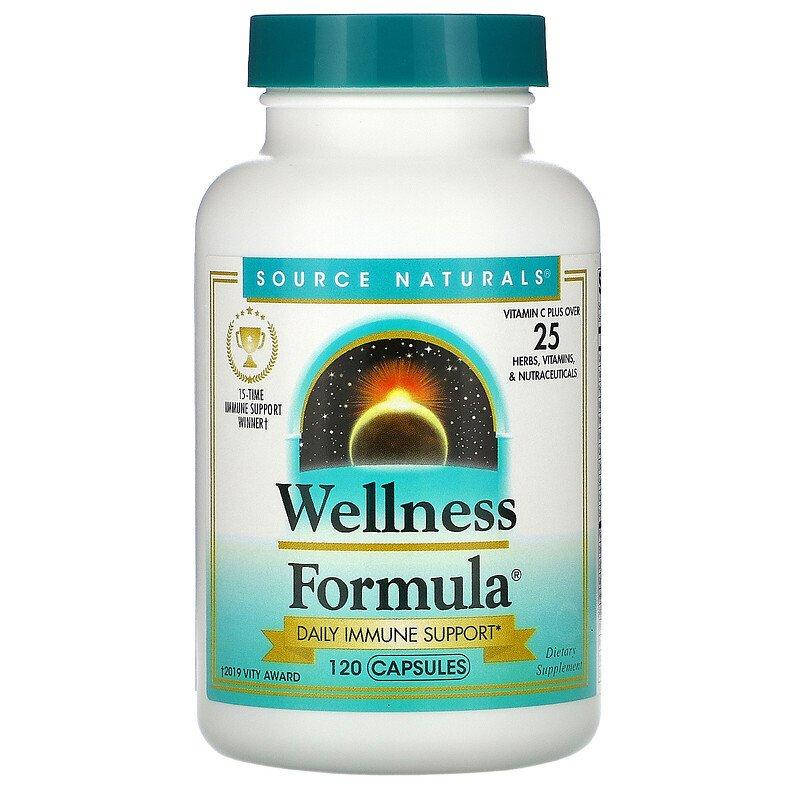 

Source Naturals Wellness Formula 120 капсул