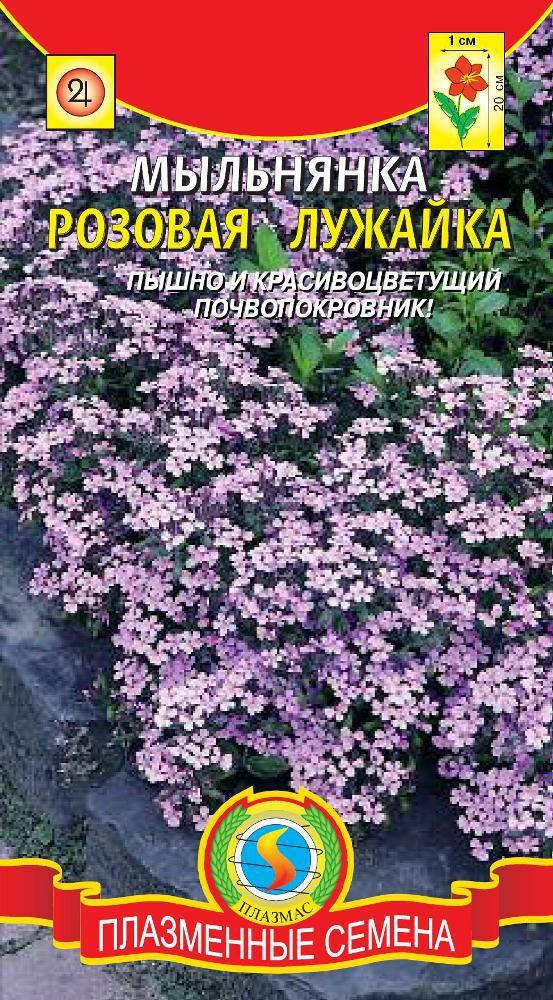 

Мыльнянка Розовая лужайка 0,1 г (Плазменные семена)