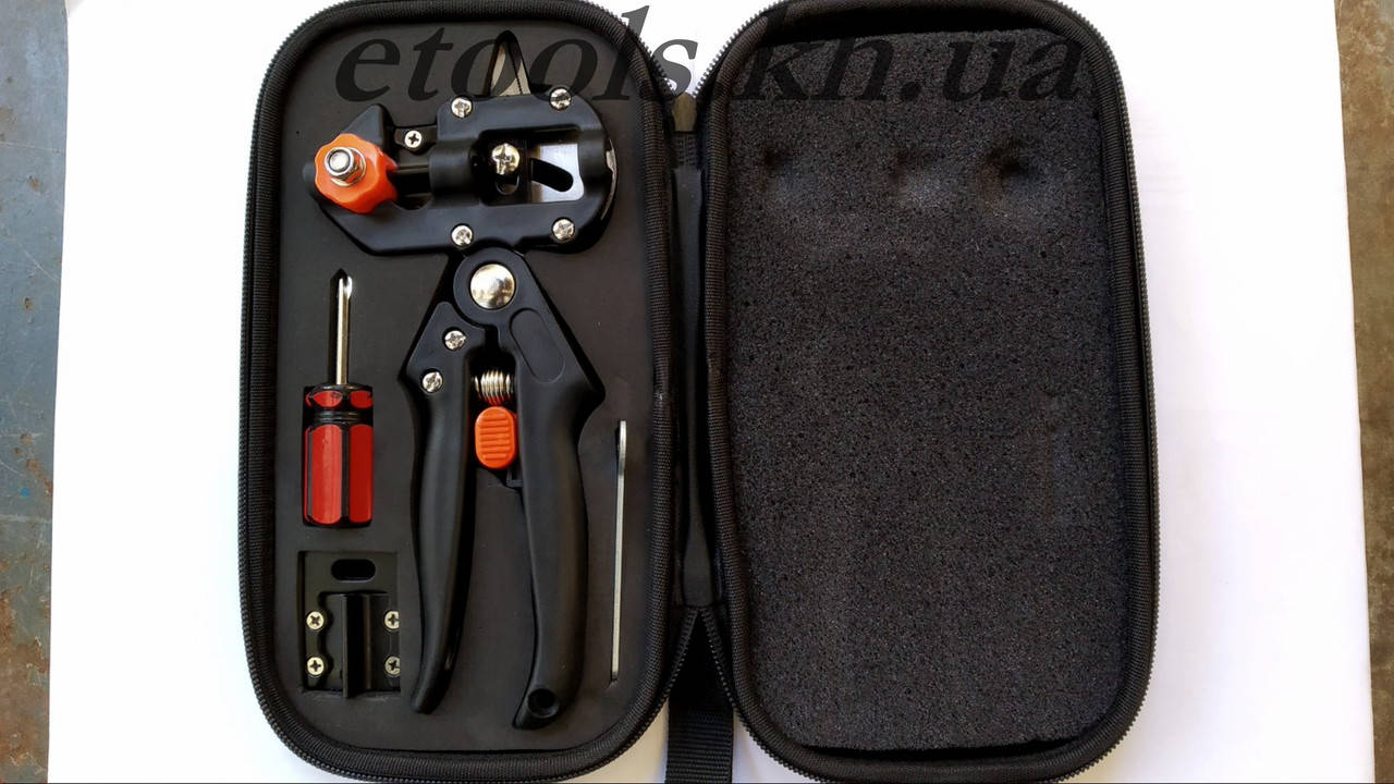 

Профессиональный прививочный секатор Titan Professional Grafting Tool в чехле