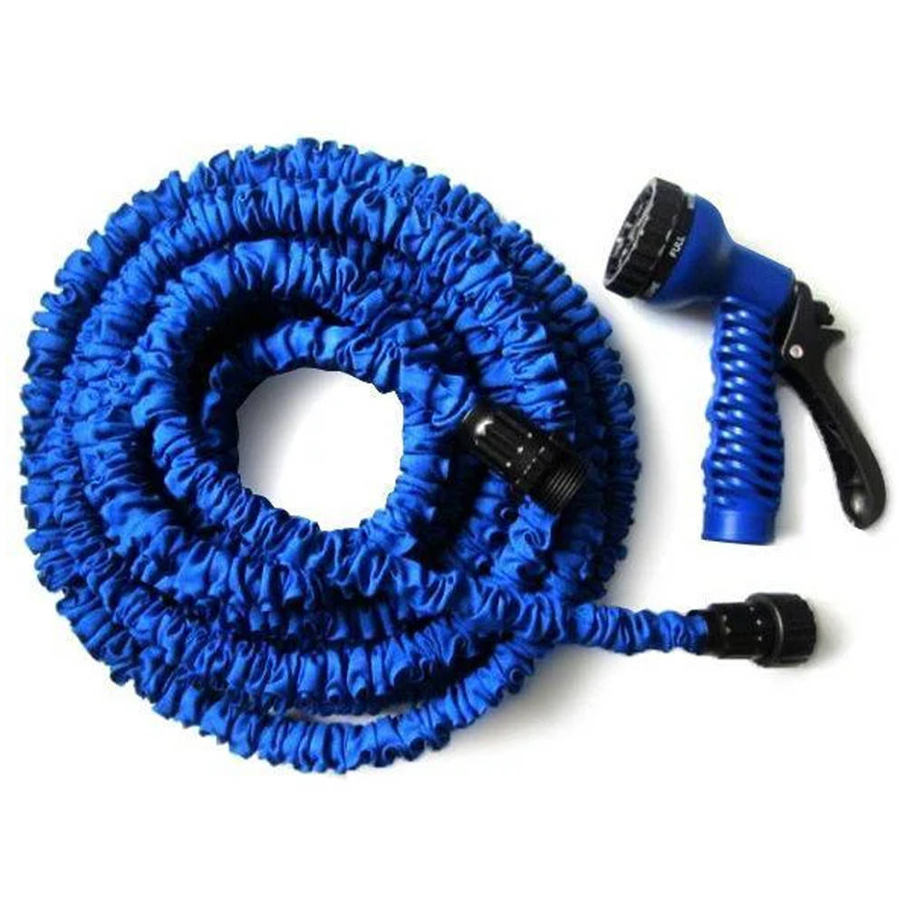 

Шланг садовый для полива Xhose 30м с распылителем X-Hose Поливочные растягивающиеся шланги Хосе